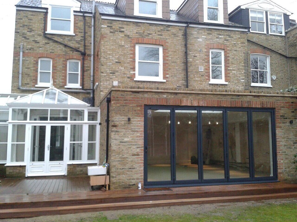 Rear extension with bifold doors — ABG Builders